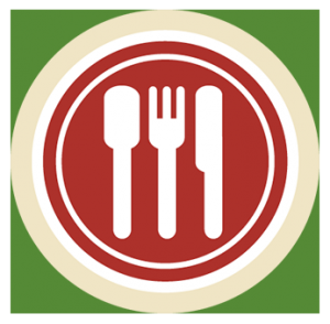 Icon of dining utensils